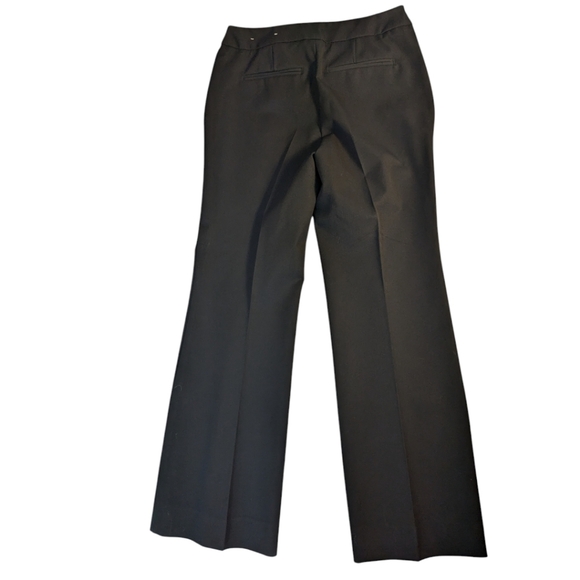 Chicos Double Cloth Tailored Trousers in Classic Black Work / Dress Pants SZ 4 P - Picture 5 of 8